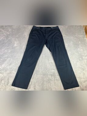 Bonobos Monday Pants Mens 35x30 Straight Fit Chino Gray Classic Preppy